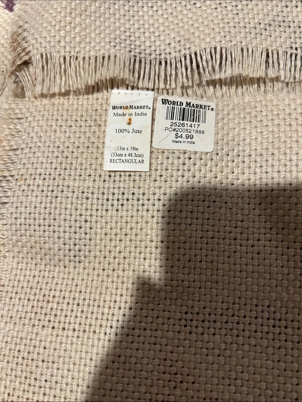 Cost Plus World Market set placemats